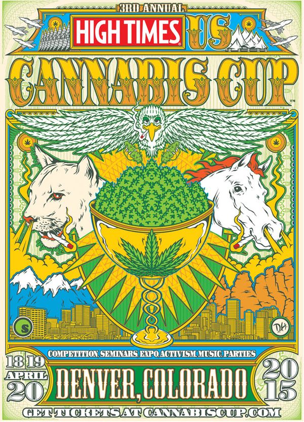 Cartel del evento Cannabis Cup