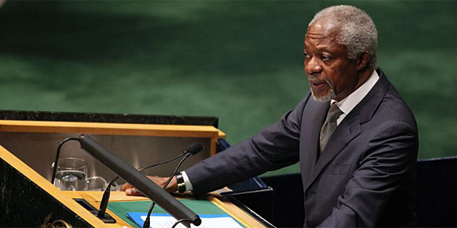 Kofy Annan aboga por legalizar el cannabis