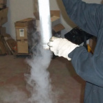 Extracción de hachís con nitrógeno líquido. Foto 11
