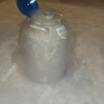 Extracción de hachís con nitrógeno líquido. Foto 6